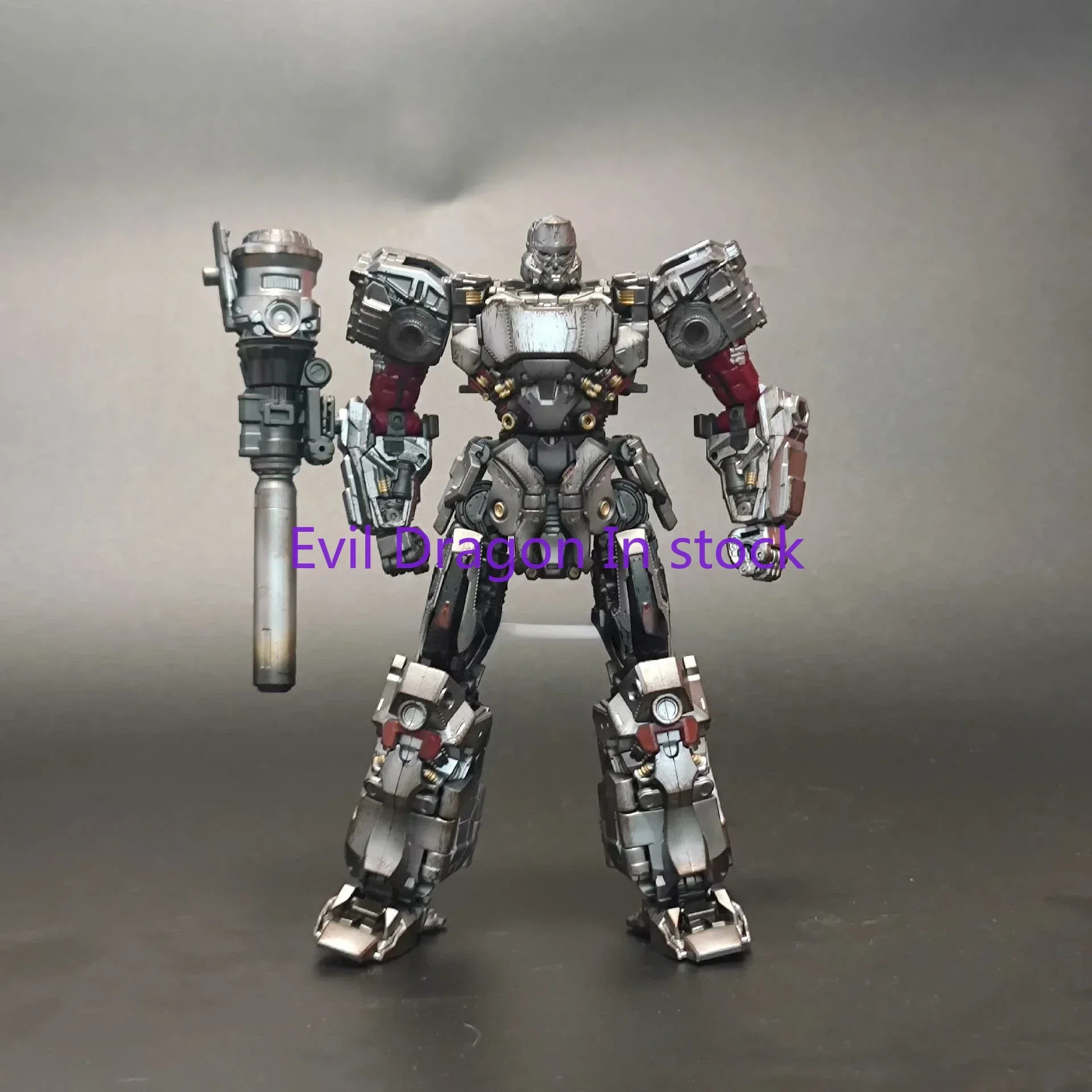 

In Stock Transformation Toys Hand-painted Repainted Repainted MX-6601 Giant Tank MG Tank MX6601 KO SS109 Action Figure Gift