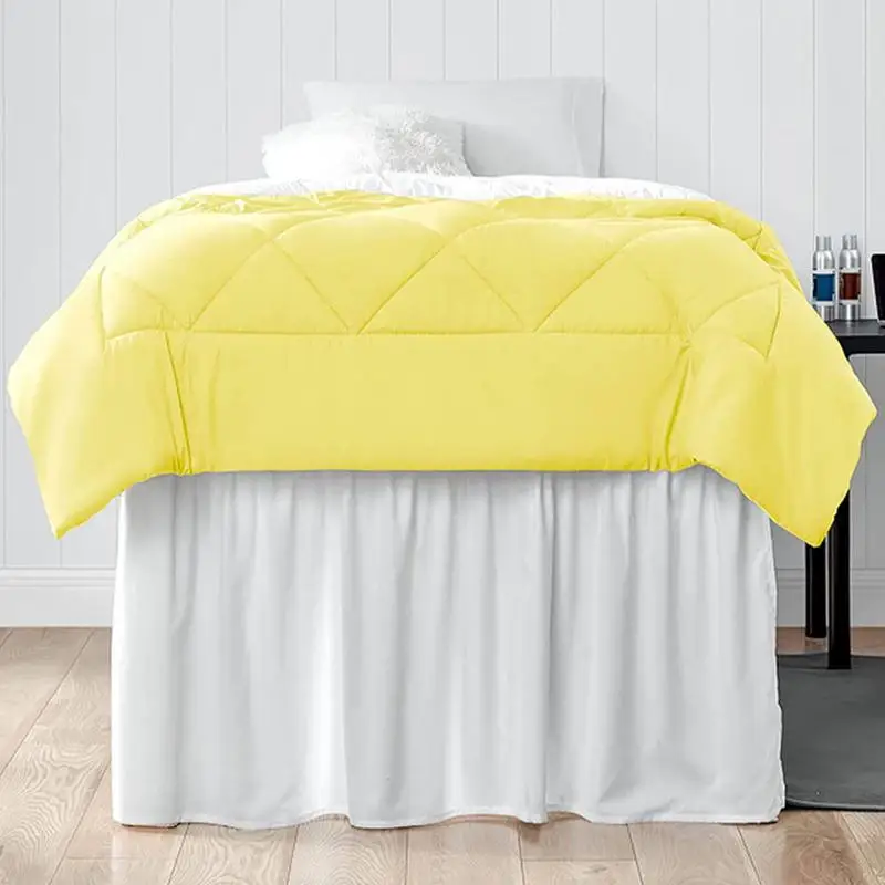 

Dorm Room Bed Skirt Dorm Bed Skirt Ruffled Wrap Around Unique Bed Decorations Elegant Bed Skirt For Bedroom And Dorm Enhancement