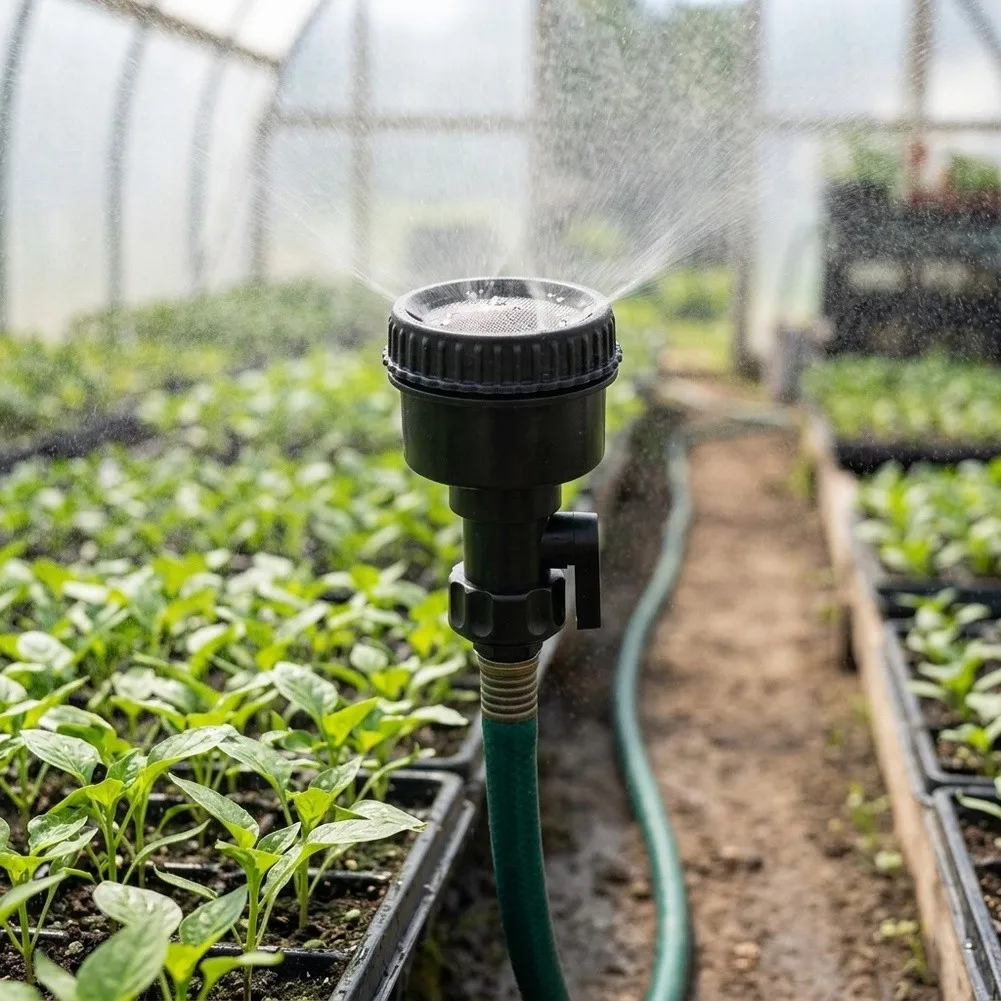 High Pressure Garden Water Sprayer with 1000 Mesh Atomizing Nozzle for Targeted Irrigation and Outdoor Misting Applications