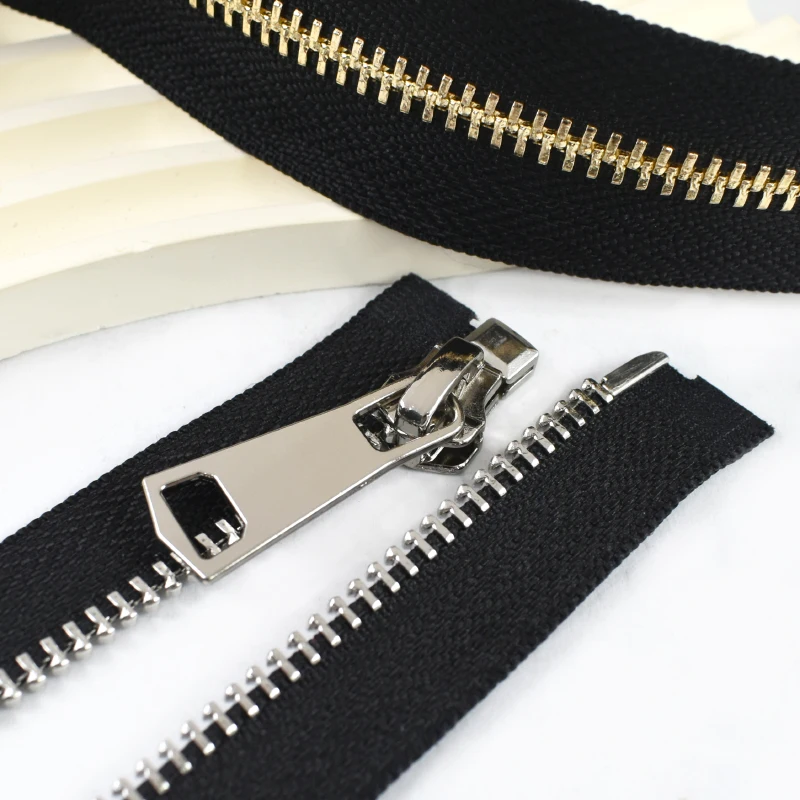 

10/20Pcs 5# Metal Closure Zippers 15-25cm Close-End 30-80cm Open-End Zips Gaement Decor Zip Tape Sewing Zipper Repair Accessory