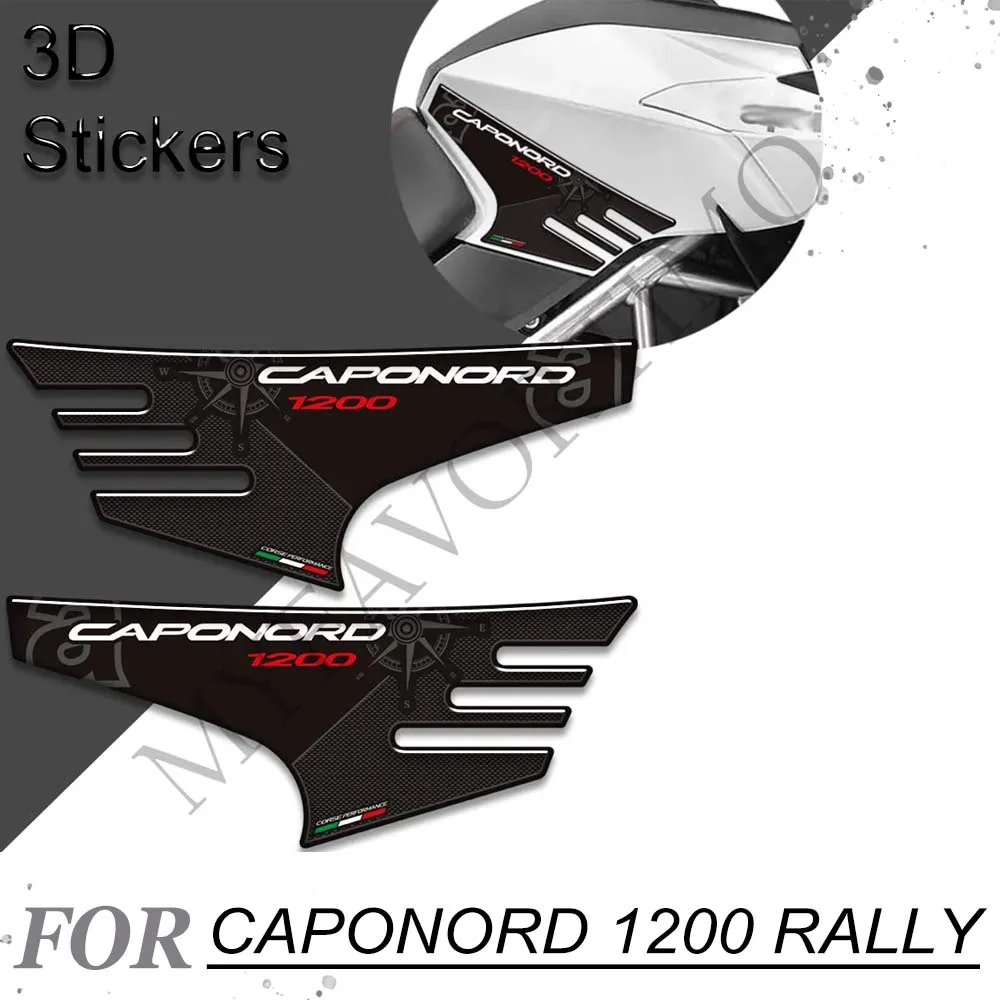 

Motorcycle Tank Pad Grips Kit Knee Stickers Decals Protector Protection For Aprilia Caponord 1200 Rally