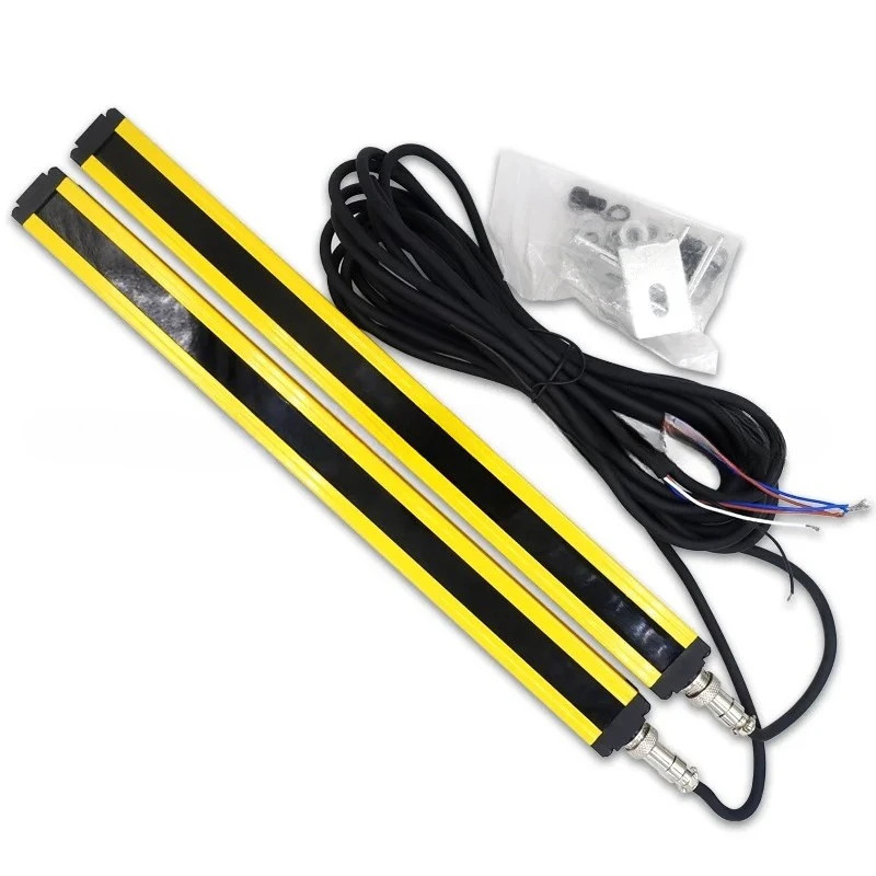 

Новые оригинальные световые шторы безопасности 20 мм Расстояние обнаружения 0-3 м NPN PNP