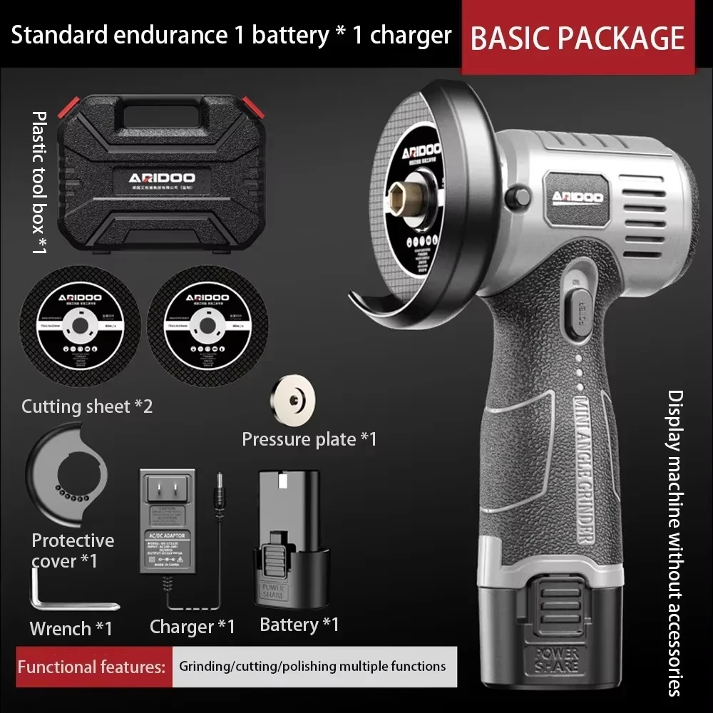 new-168v-mini-angle-grinder-portable-lithium-battery-large-capacity-polishing-grinding-cutting-machine-household-power-tool