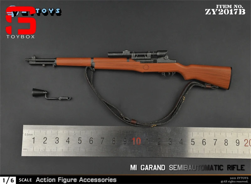 ZYTOYS ZY2015-ZY2019 1/6 Sniper Rifle 98K Type 99 M1 Garand NO4MKI