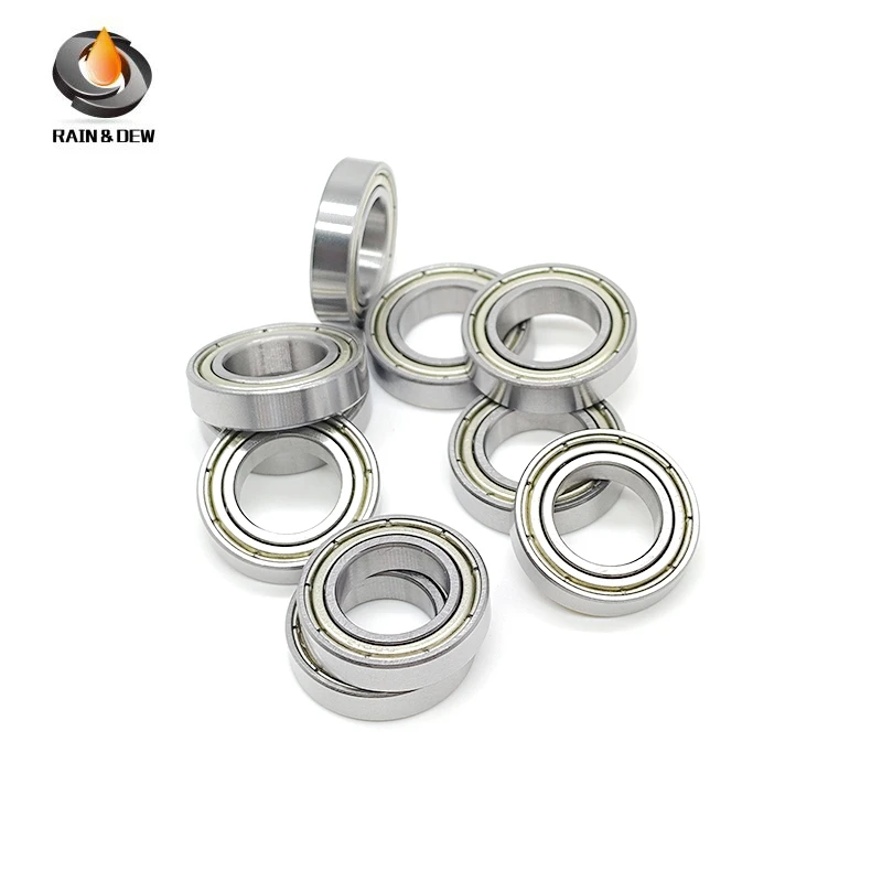 10PCS 6800ZZ 10x19x5 mm Bearing  ABEC-7 Metric Thin Section 6800Z Ball Bearings 6800 ZZ 61800