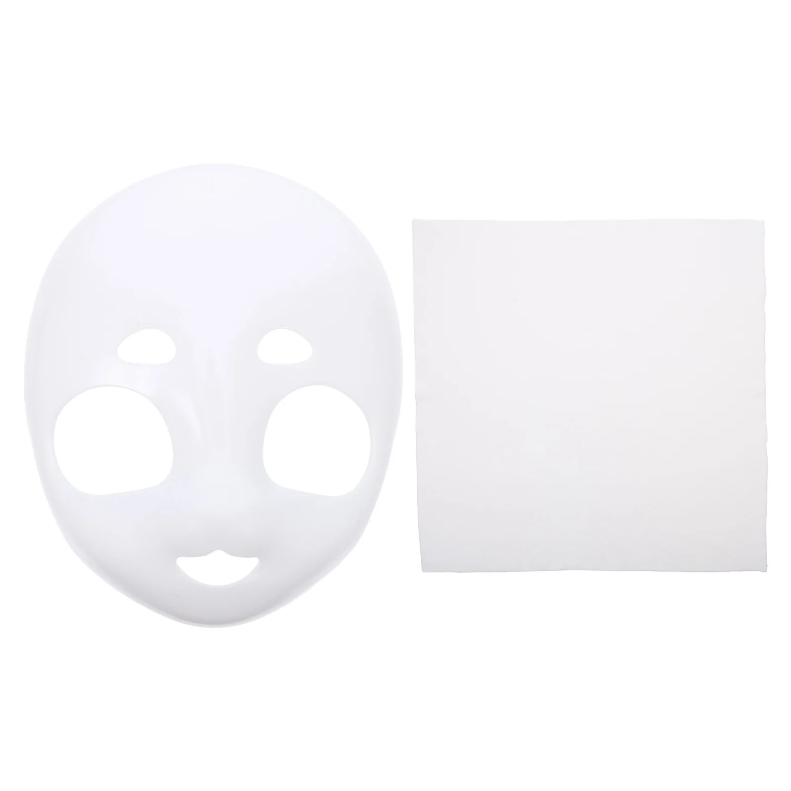 

2Pcs DIY Fursuit Head Mask Base Unpainted Animal Costume Accessory for Halloween Masquerade Cosplay Events Fursuit Base