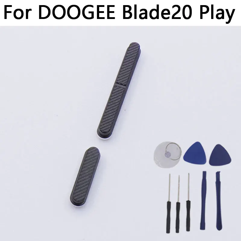 New Original DOOGEE Blade20 Play Left Right Decoration Parts Middle Frame Side Volume Custom Button Key For DOOGEE Blade20 Play