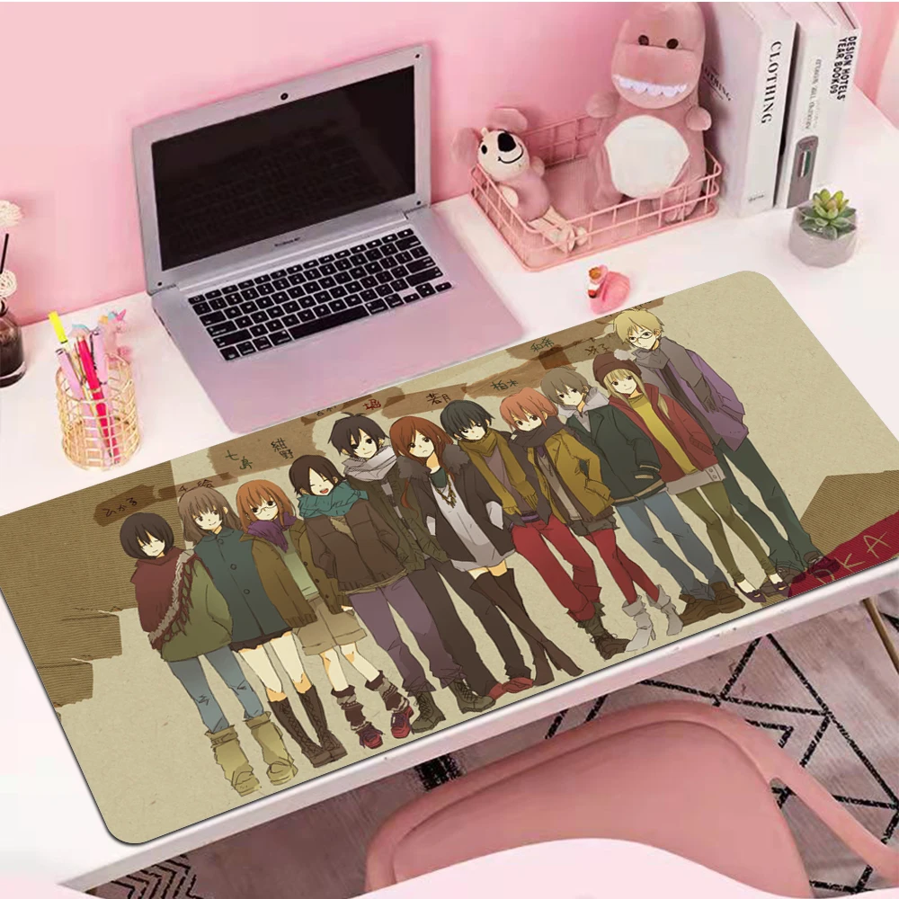 Anime Miyamura Izumi Horimiya Rubber Large PC Mousepad Gamer Gaming Mouse Pad Accessories Desk Mat Computer Laptop LOL Mausepad