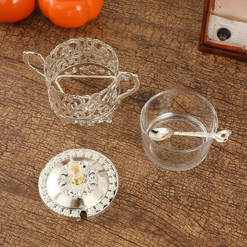 라이트 럭셔리 메탈 설탕 & 향신료 용기, 속이 빈 디 - Kitchen Appliances Luxury 리뷰 및 가격