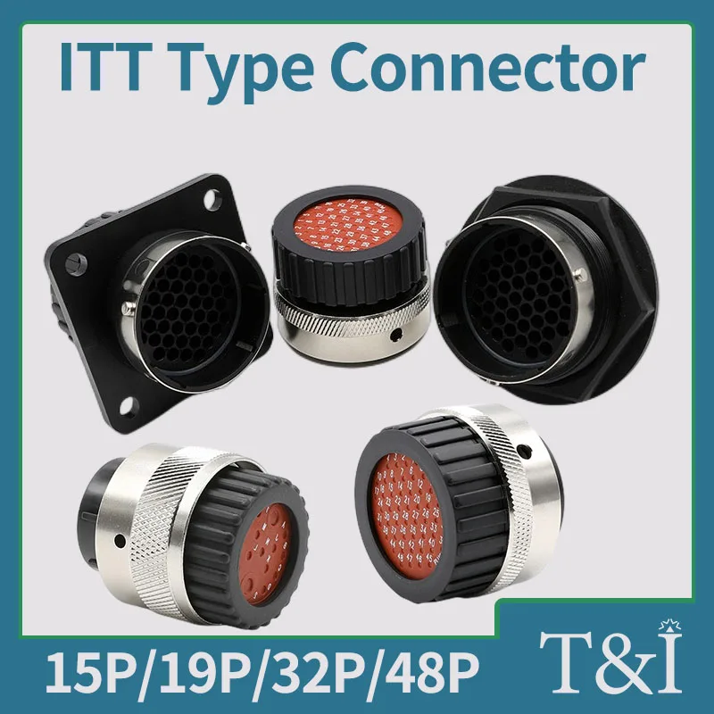 

Комплект штекеров 5/100-192900, авиационный разъем ITT 15P/19P/32P/48P, штекер и разъем, водонепроницаемый, для автомобиля, 0078