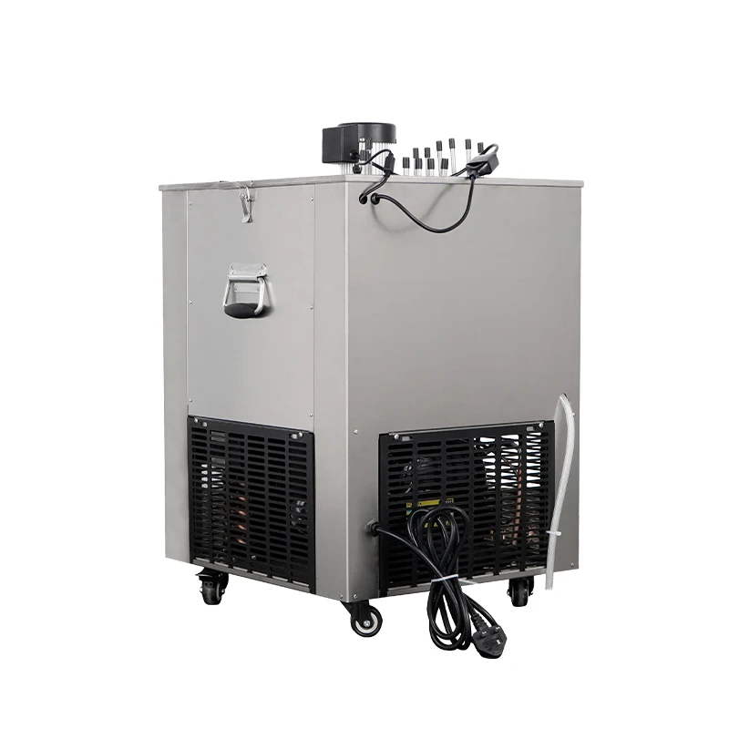 

Bestselling 6 Lines Instant Ice Bank Cooler 120l/H Draft Beer Chiller Machine For Bar Pub