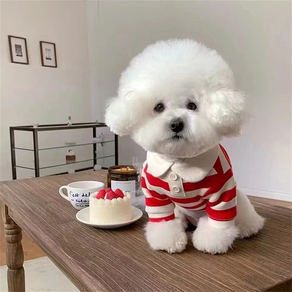 Pet Shirt Sweat Wicking Easy To Clean Durable Fashionable Pet Clothing Teddy Clothes Soft And Comfortable Cool And Not Stuffy