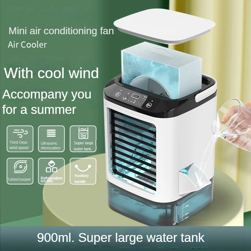 

Spray Cold Fan Home Mini USB Desktop Refrigeration Small Air Conditioning Fan Portable Wet Wet Water Spray Cold Fan