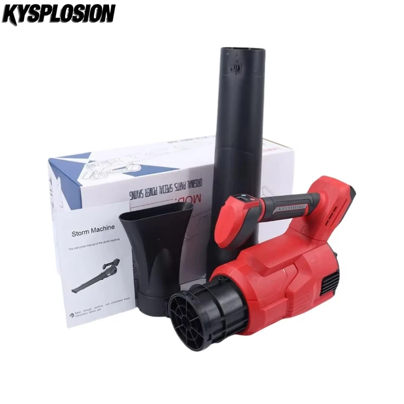 Brushless Cordless Leaf Blower 160000RPM High Power 3 Speed Electric Garden Air Blowing Power Tool For Milwaukee 18V Battery