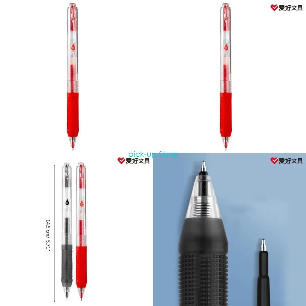 

Q5WA Rollerball Pen Fine Point Pen, 0.5mm Extra-Thin Fine Tip Pens Gel Liquid Pen