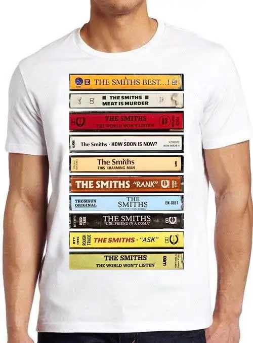 The Smiths T Shirt B1572 Albums Cassette Retro Cool Top