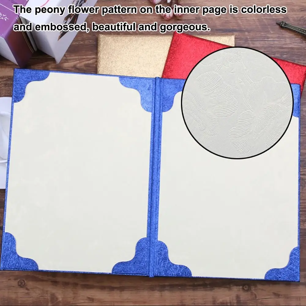 

Новая бумажная пустая папка формата А4, утолщенная бумажная обложка, речевая папка