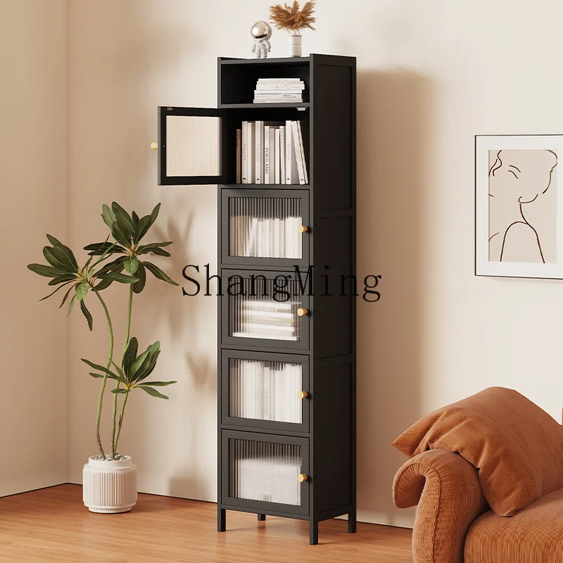 ZYY floor rack with door dust-proof book locker simple thickened multi-functional storage cabinet