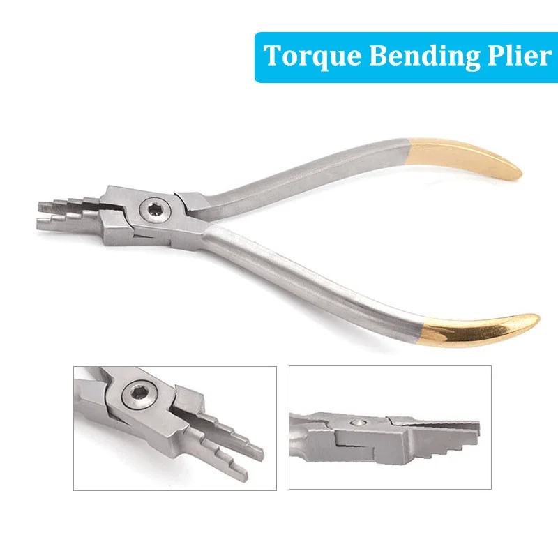 ทันตกรรมแรงบิดดัด Plier ห่วงลวดขึ้นรูปดัด Plier Nance Plier จัดฟันทันตกรรมเครื่องมือสูงสุดสําหรับ wir