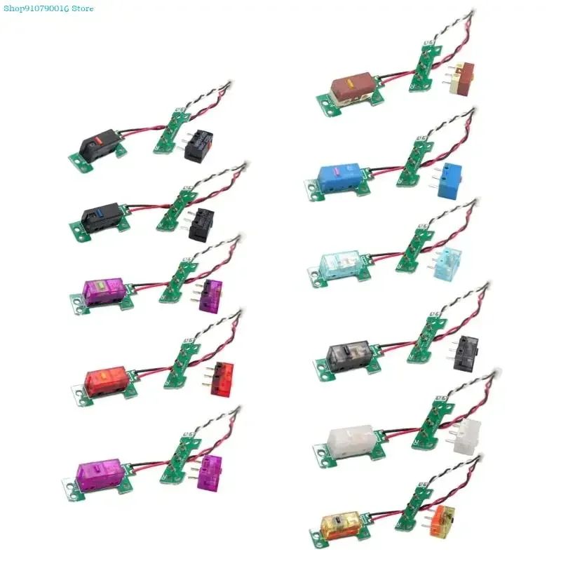 1Set Mouse Repair Part Mouse Micro Switches Left Right Button Board Flexible Cable for G304 G305 Mouse