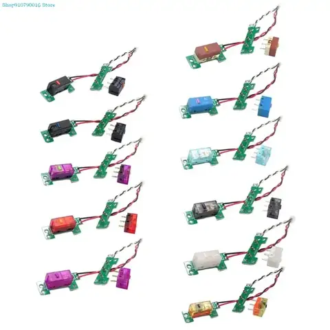 1 마우스 수리 부품 마우스 마이크로 스위치 왼쪽 오른쪽 버튼 보드 G304 G305 마우스 용 유연한 케이블