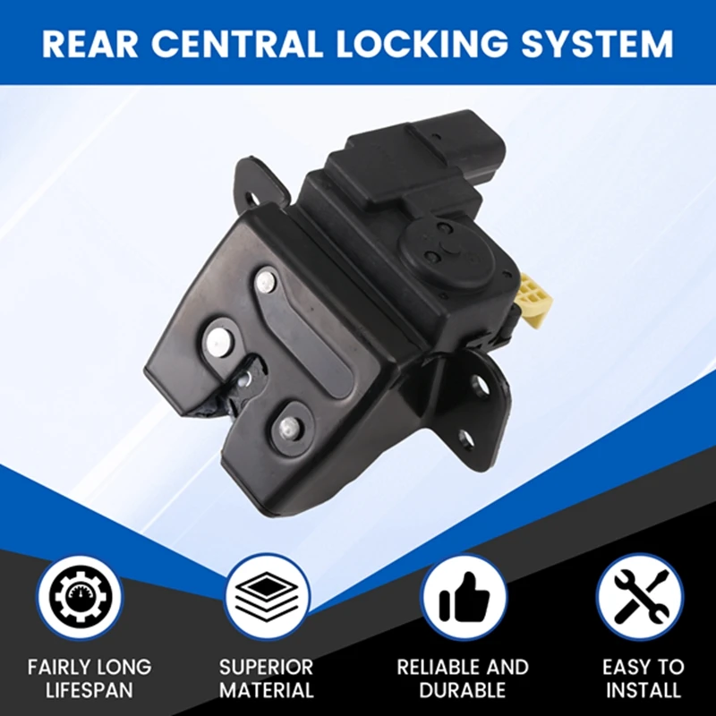 Rear Central Lock Trunk LID Tailgate Latch 81230-G6010 81230G6010 For Hyundai Venue 2019+ KIA Picanto Morning 2017+