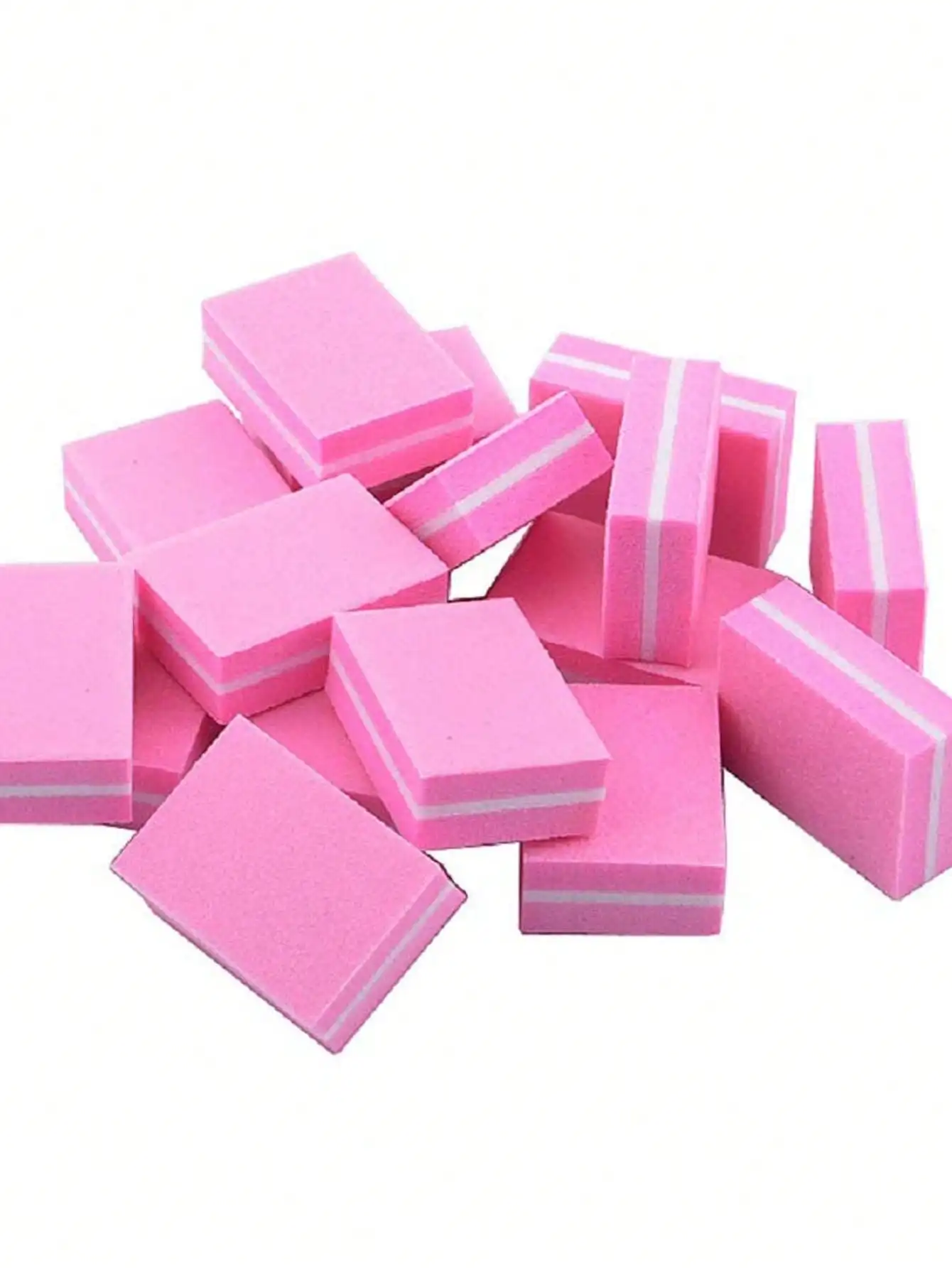 20 pçs dupla face mini prego buffer esponja conjunto unha polonês polimento buffer arquivo de unhas ferramentas para manicure perfeita