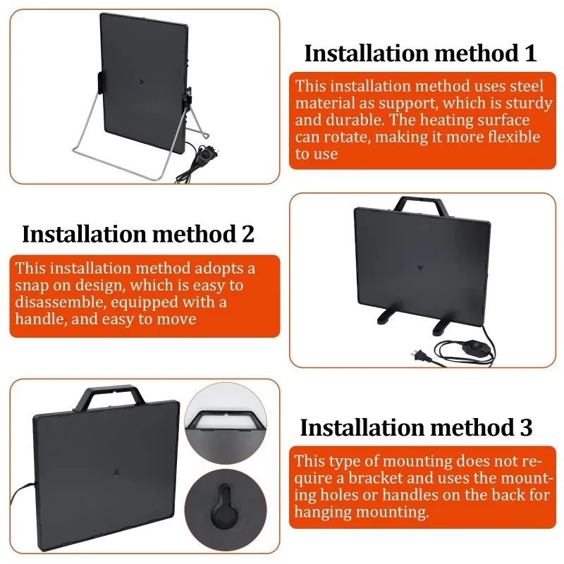 Coop Heater Constant Temperature Heating To Protect Chickens From Cold in Winter Can Be Hung Erected Forincubator All Poultry