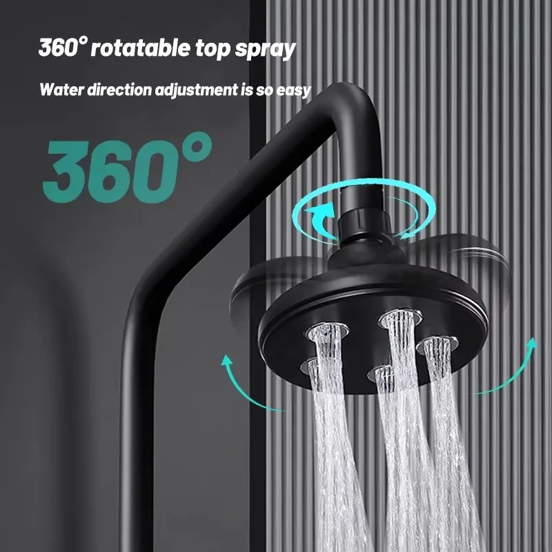 

High Pressure Mini Rainshower Magic Water Flow Rainfall Shower Head Water- saving Bathroom Accessories Showerhead