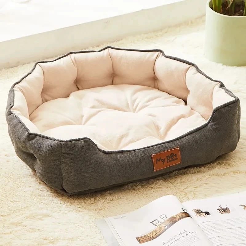 Cat Bed Dog Kennel Four Seasons Universal Net Warm Cat House Pet Nest Cat Mat Winter Puppy Beds Pet Supplies