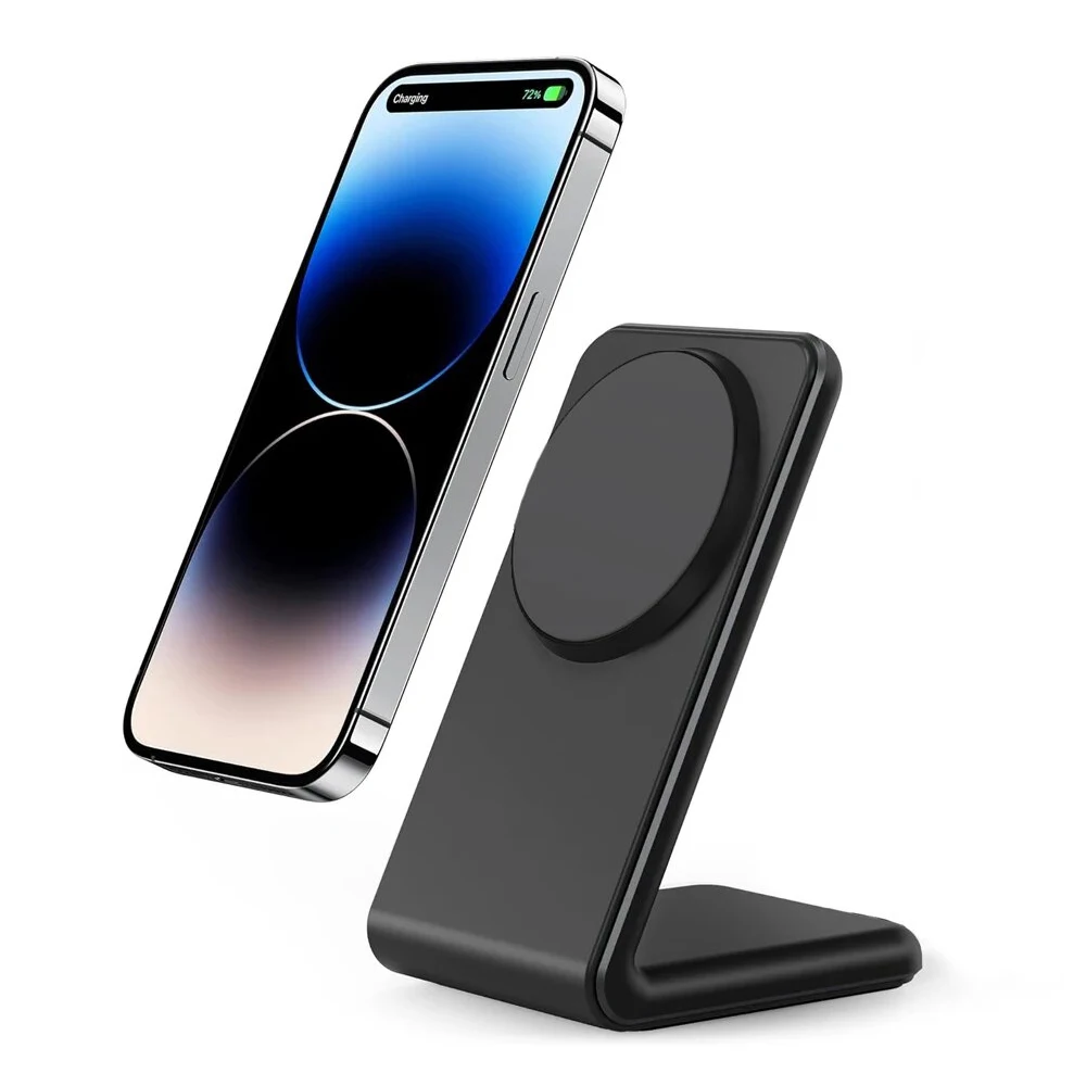 

Magnetic Wireless Charger for MagSafe Dock Stand 15W Fast Charging for iPhone 15 14 13 12 Pro Max Mini Plus for Samsung S24 S23