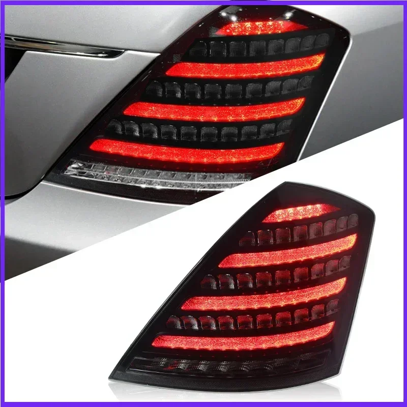 

Car LED Tail Light Accessories For Bnez S-Class W221 2006-2013 Auto Rear Fog DRL Brake Turn Signal Lamp Plug and Play