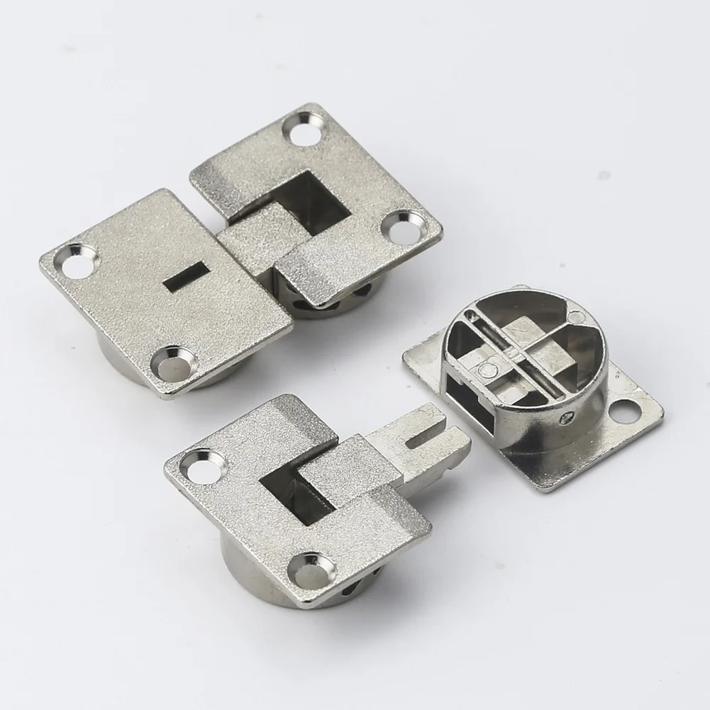 90 Degree Concealed Folding Hinge For Cabinet Door Black Nickel Zinc Alloy Drop Down Hardware, Home Improvement Door Hardware