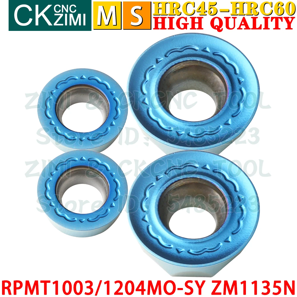 RPMT1003MO-SY ZM1135N RPMT1204MO-SY ZM1135N إدراج كربيد إدراج طحن الجولة طحن الوجه أدوات فهرسة أداة مخرطة معدنية باستخدام الحاسب الآلي RPMT 1003 RPMT 1204 EMRW 5R EMRW 6R