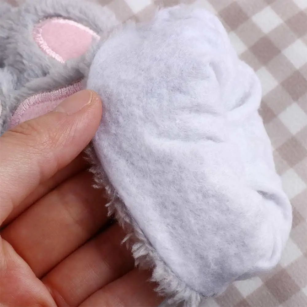 Cute Mittens Brand New Warm Fluffy Plush Multi-color Cat Soft Bear Paw Winter Fingerless Gloves