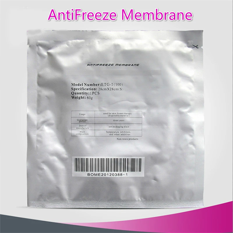 High Quality Antifreeze Membrane Anti Freezing Membrane Anti Freeze Film For Fat Freeze Treatment Anti Freezing Cryo Pad