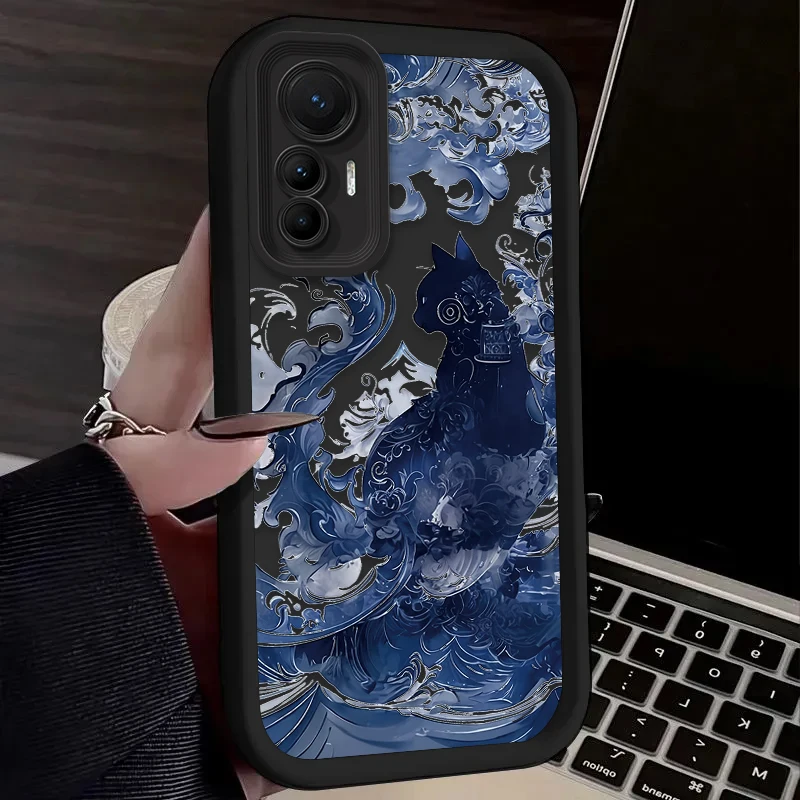 الفن النفط اللوحة القط الحال بالنسبة Xiaomi Poco X7 X6 X5 X3 NFC F7 F6 F5 F3 M7 M6 Pro 4G 5G Mi 12 11 Lite NE 5G 13T 12T 11T 14T Pro #1