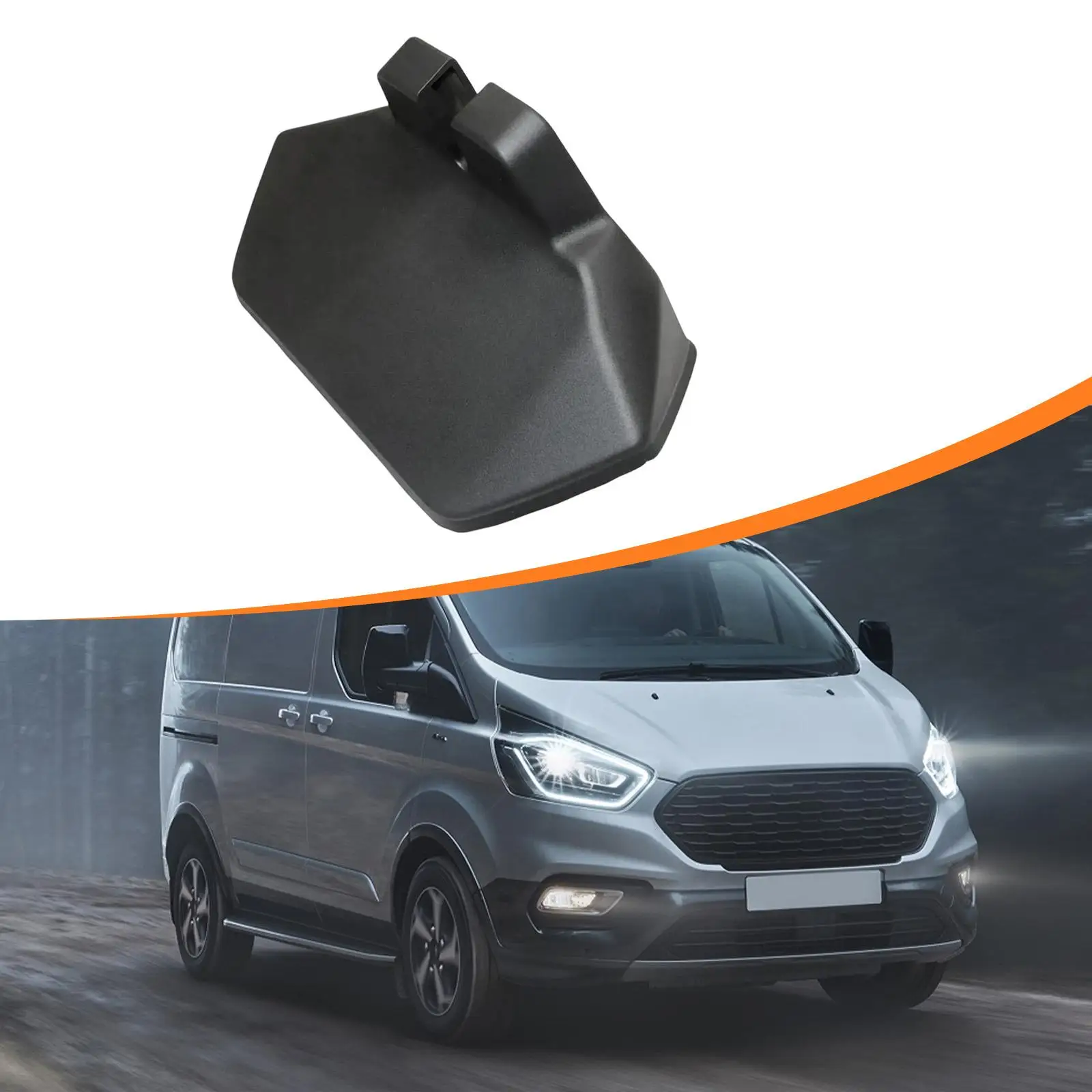 

Rear Back Door Latch Lock Cap Protector 1805550 Repairing Part Vehicle Car Door Lock Latch Cover for Tourneo