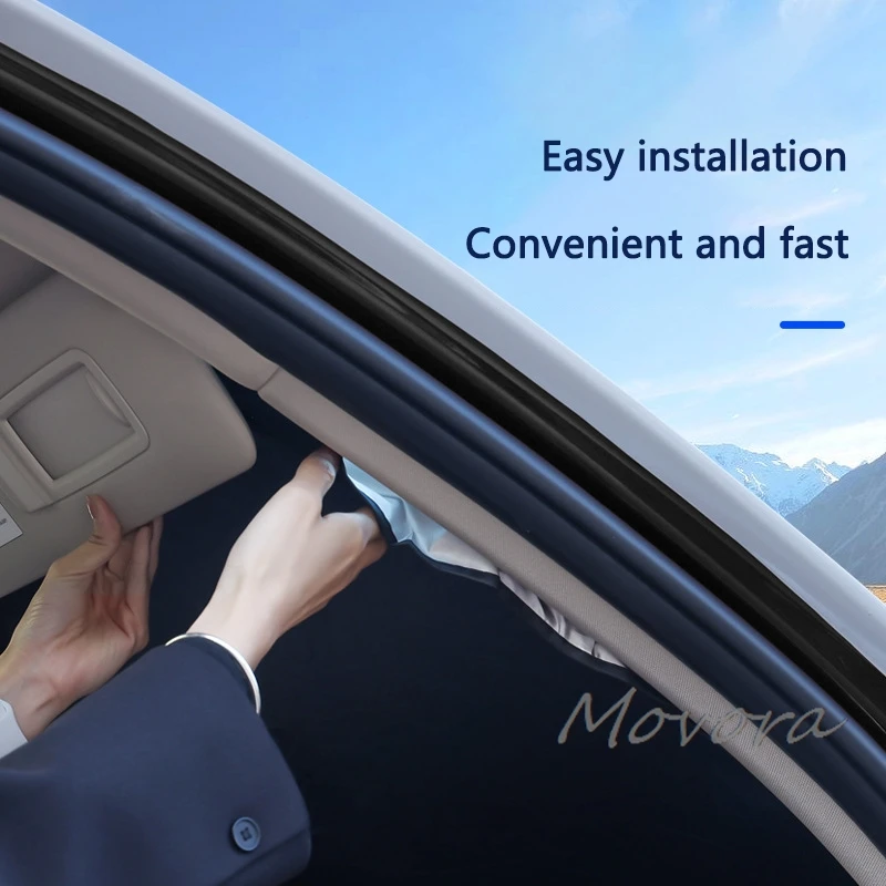 Car Windshield Sunshade Cover Anti UV Reflector Accessories for Mercedes Benz AMG W177 W176 X166 X167 C257 C218 X253 C118 C117 view 4