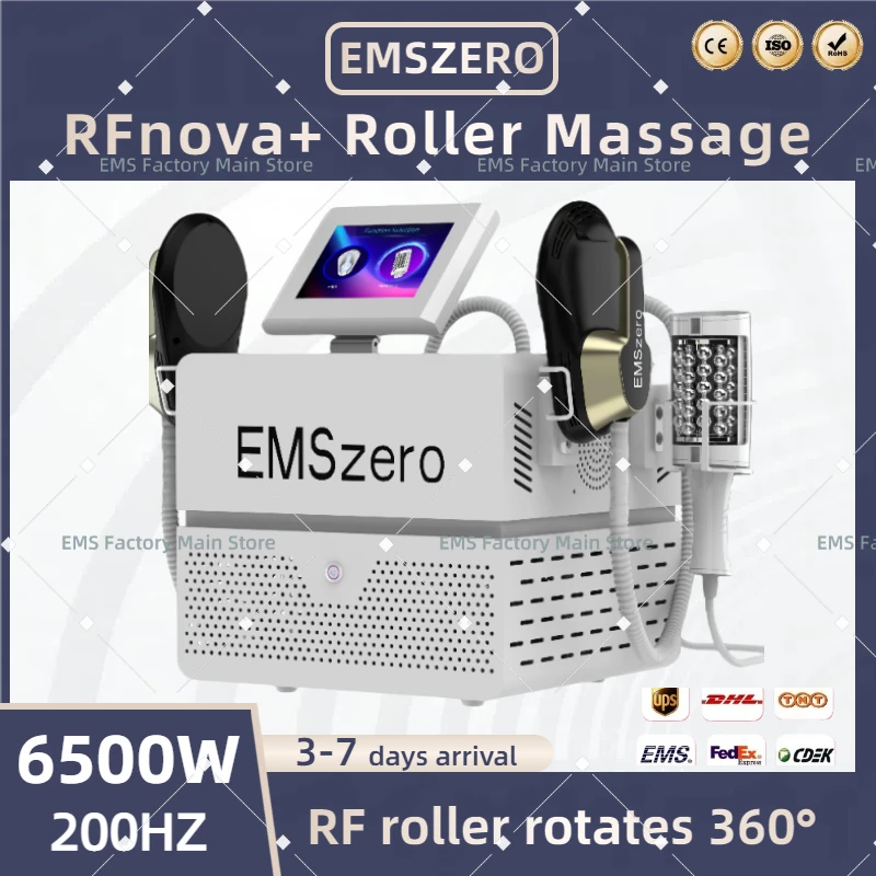 

Мышечный Стимулятор, аппарат для похудения 6500 Вт, Hi-emt EMSZERO с роликовым массажным инструментом