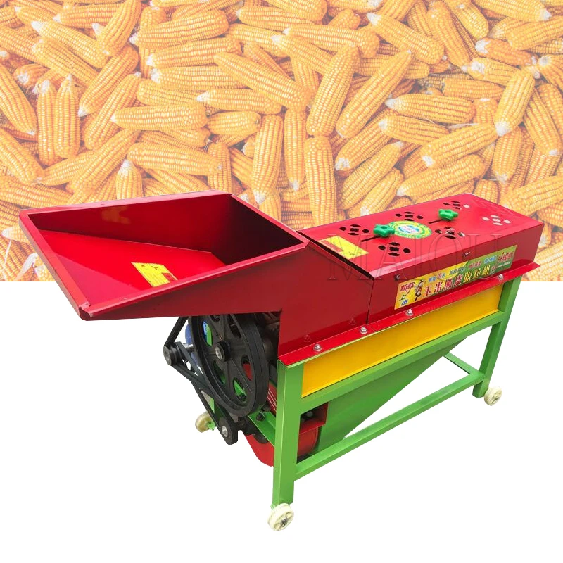 Maize Skin Peeling Sheller Corn Dehusker Corn Husk Remover Machine