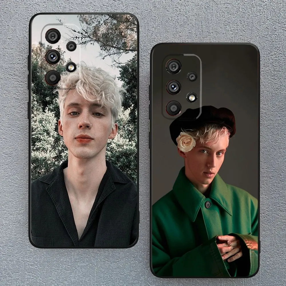 Singer T-Troye S-Sivan Phone Case For Samsung Galaxy A13,A21s,A22,A31,A32,A52,A53,A71,A80,A91 Soft Black Phone Cover