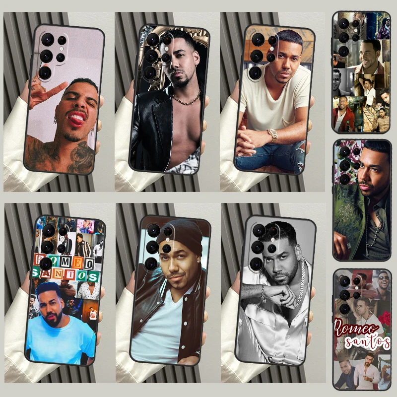 Singer Romeo Santos Case For Samsung Galaxy S23 S21 S22 Ultra S8 S9 S10 Note10 Plus Note 20 Ultra S20 FE Cover