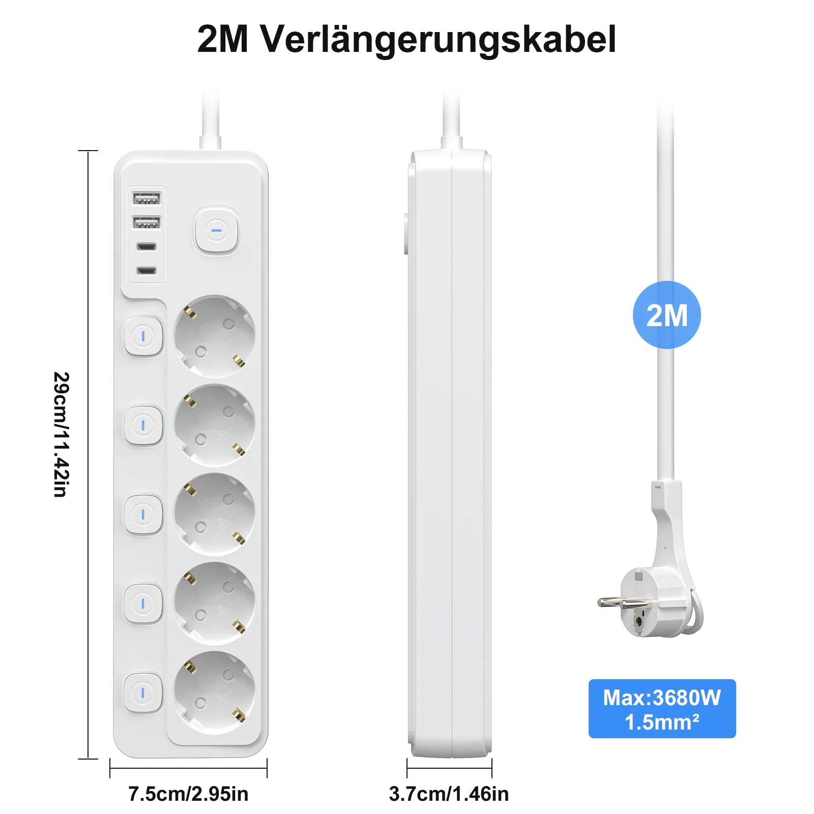 Thumbnail 3 - #19 Latest Surge Protection Sockets Offers