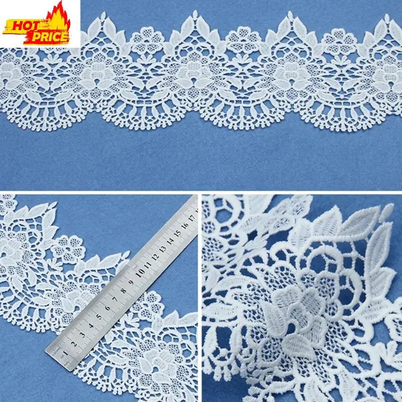 Spitzenband Home Furnier (10 Meter) Weißes Spitzenband Hochzeitsdekoration