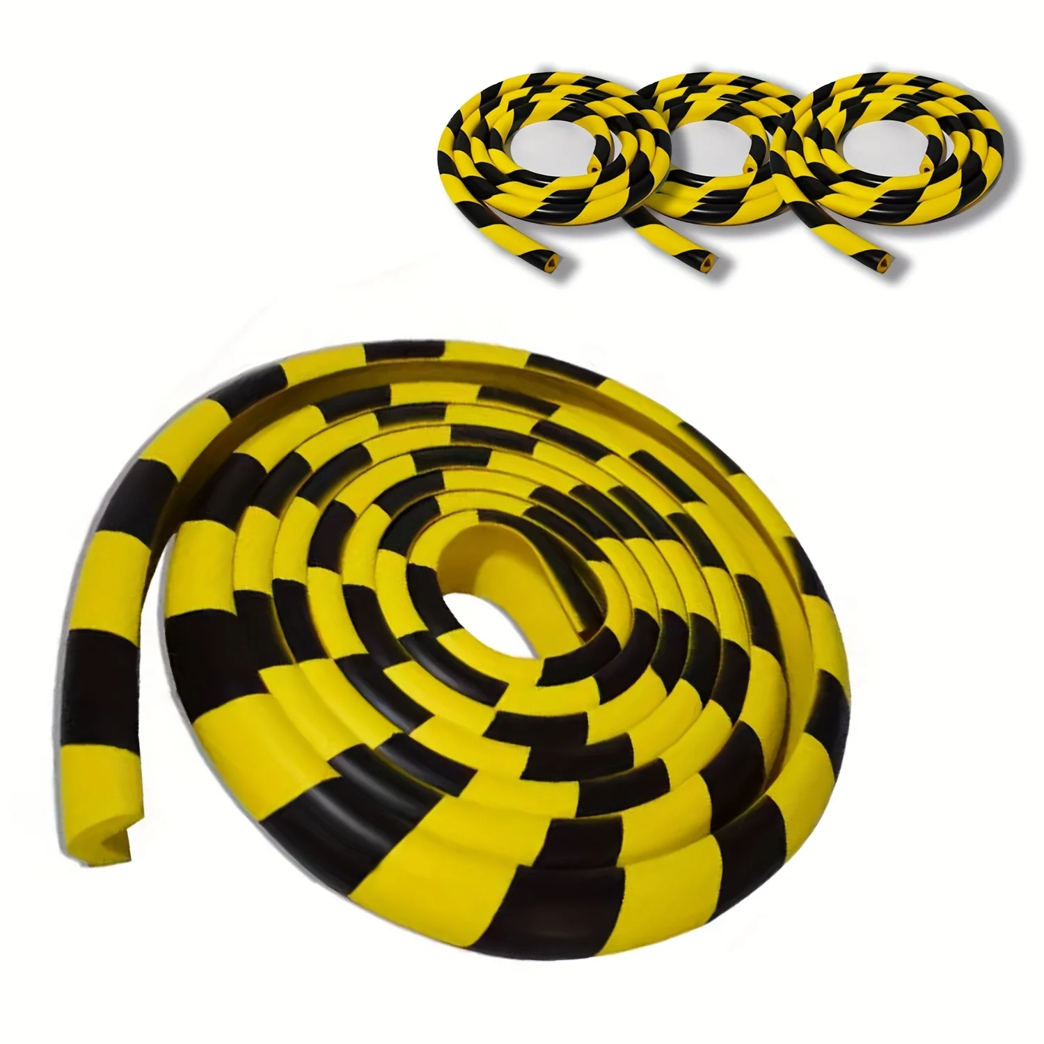 5/2/1M Self-adhesive Anti Collision Wall,super Thick Table Protection,Parking Pillar Protector Strips Warning Corner Protection