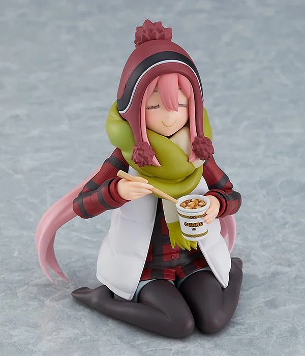 100% Original:Yuru Camp Kakamigahara nadeshiko 13cm figma PVC Action Figure Anime Figure Model Toys Figure Collection Doll Gift