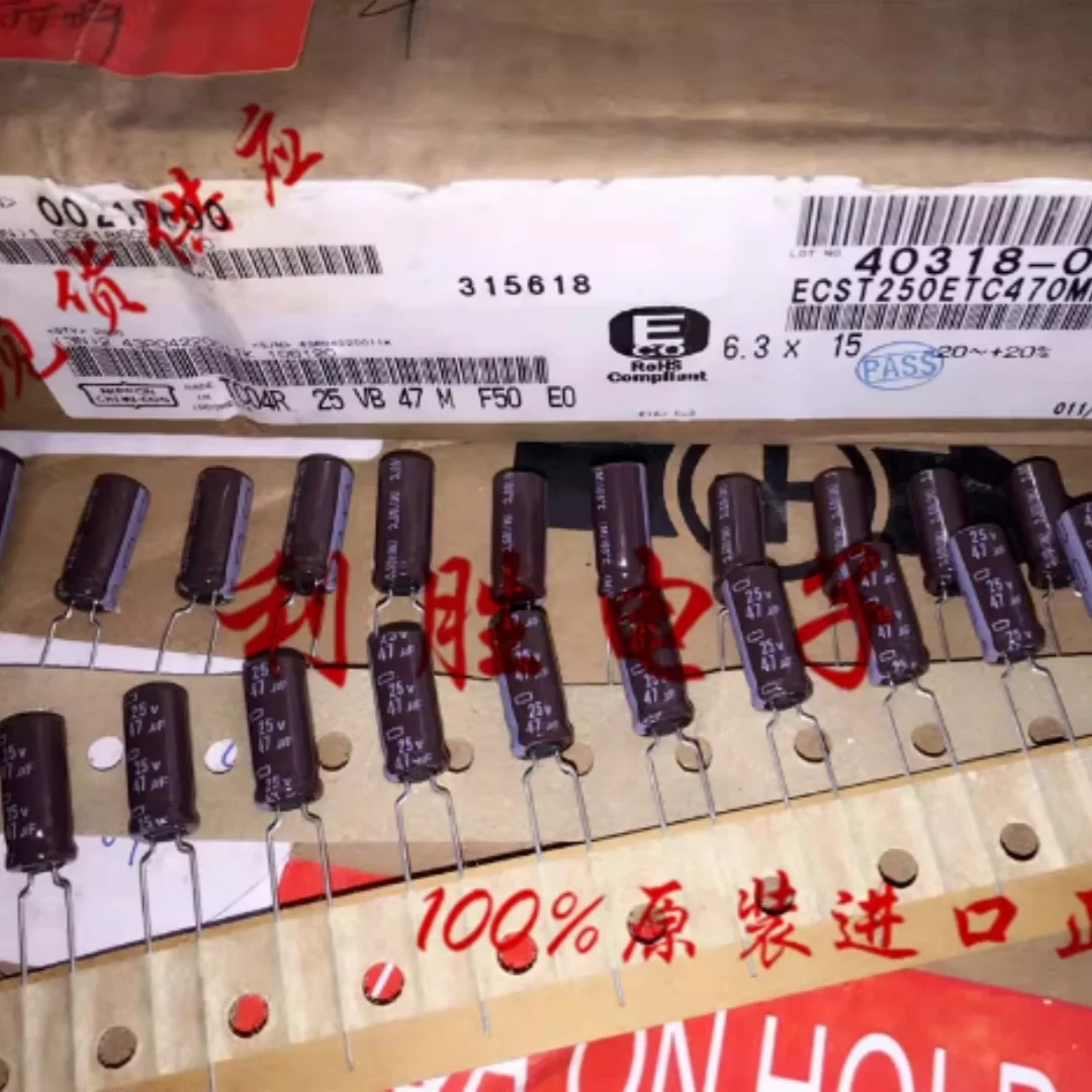 47UF 25V Japanese NCC Black Diamond electrolytic capacitor 25V47UF 6*15 CST 105 degrees