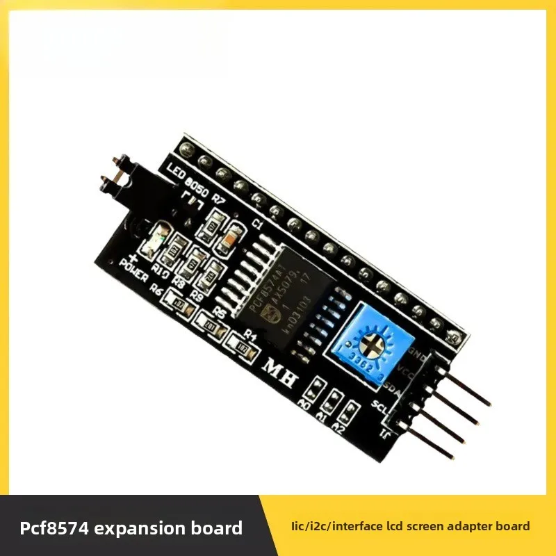 Easy Wiring PCF8574 I2C Adapter Board for LCD1602 LCD2004 DIY Projects