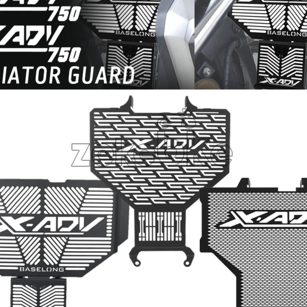 FOR HONDA X-ADV 750 2021 - 2027 2025 Motorcycle Radiator Grill Protector Cover 2026 Engine Cooling Protection XADV750 2017-2020